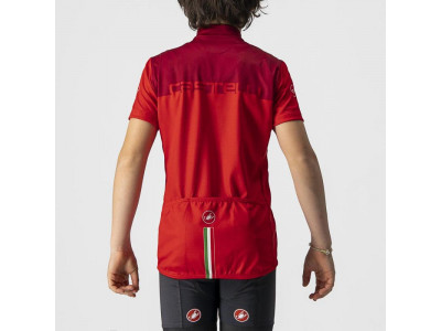 Tricou pentru copii Castelli NEO PROLOGO, roșu