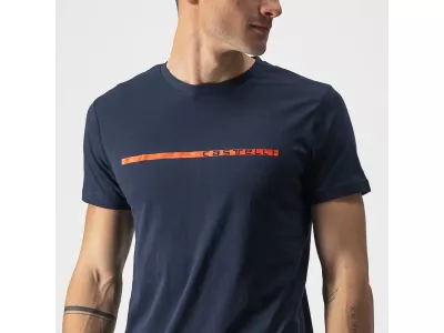 Castelli VENTAGLIO TEE tričko, tmavá modrá