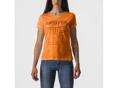 Castelli BELLAGIO TEE women&amp;#39;s t-shirt orange