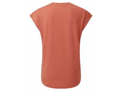 T-shirt damski Montane FEM MIRA T-SHIRT-TERRACOTTA w kolorze czerwonym