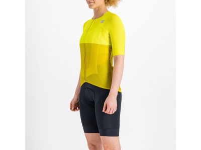 Damska koszulka rowerowa Sportful Pro w kolorze żółtym