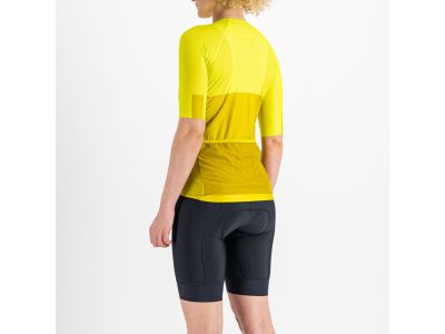 Damska koszulka rowerowa Sportful Pro w kolorze żółtym