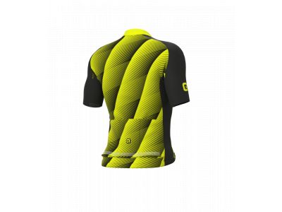 ALÉ PR-R SQUARE jersey, fluo yellow