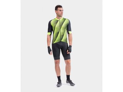 ALÉ PR-R SQUARE jersey, fluo yellow