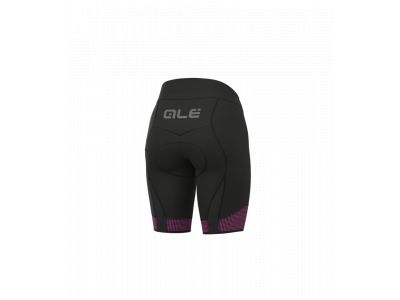 ALÉ PRS MASTER 2.0 Damenhose, Schwarz/Fluo Pink