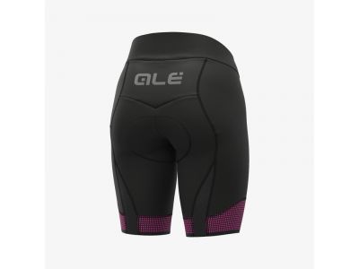 ALÉ PRS MASTER 2.0 Damenhose, Schwarz/Fluo Pink