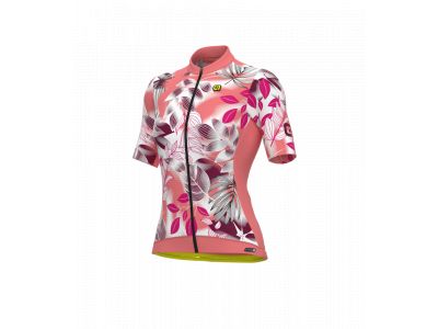 ALÉ PR-S GARDEN women&#39;s jersey, pink/white