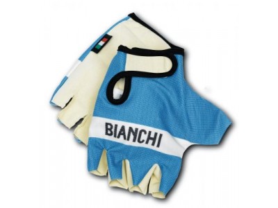 Bianchi Classic gloves, light blue