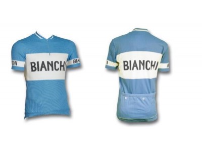 Klasyczna koszulka rowerowa Bianchi