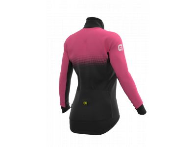 ALÉ PR-S GRADIENT women&#39;s jacket, black/fluo pink