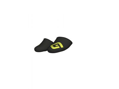ALÉ SHIELD TOECOVER covers for sneakers, black/fluo yellow