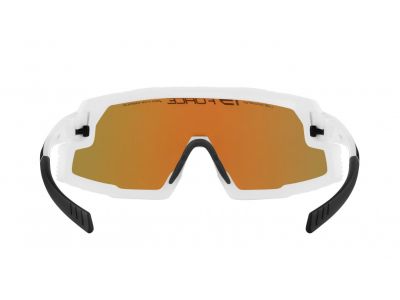 FORCE Grip Brille, weiß/schwarz/blau revo