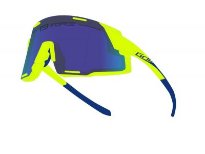 Force Grip cycling glasses Fluo / blue