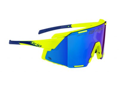 FORCE Grip okulary, fluorescencyjne/niebieski