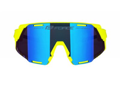 FORCE Grip okulary, fluorescencyjne/niebieski