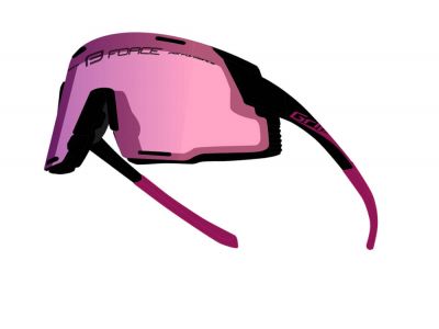FORCE Grip Brille, schwarz/rosa