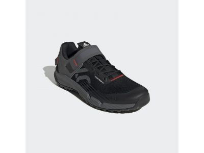 Five Ten Trailcross Clip-IN cycling shoes, Core Black/Grey Three/Red