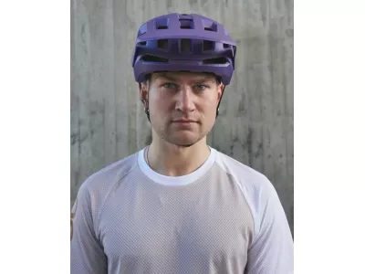 POC Kortal Race MIPS Helmet, Sapphire Purple/Uranium Black Metallic/Matt