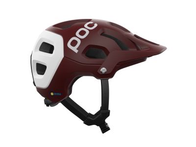 POC Tectal Race MIPS Helmet, Garnet Red/Hydrogen White Matt