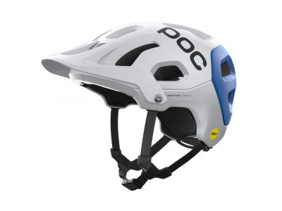 POC Tectal Race MIPS helmet, Hydrogen White/Opal Blue Metallic/Matt