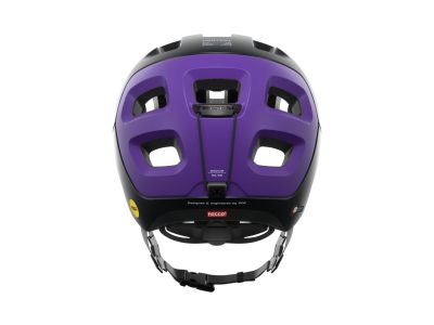 POC Tectal Race MIPS Helmets, Uranium Black/Sapphire Purple Metallic/Matt