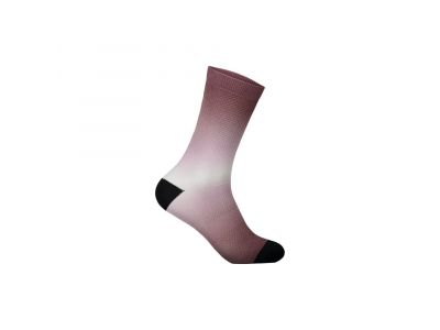 POC Essential Print Lange Socken, Farbverlauf Granatrot
