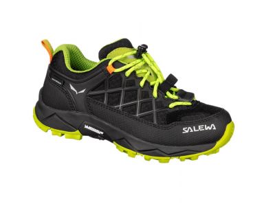 Salewa Wildfire WP gyerekcipő, black out/cactus