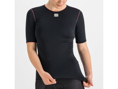Sportful Midweight Damen-T-Shirt, schwarz