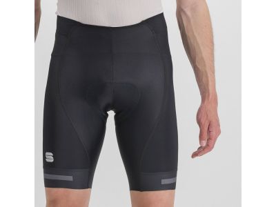 Pantaloni scurți Sportful Neo cu bazon, negru/alb