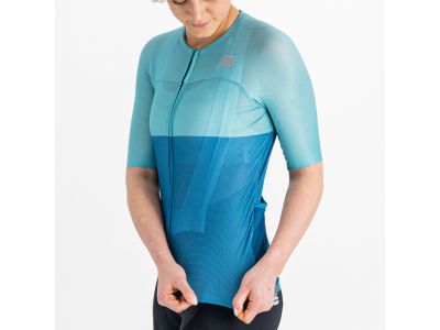 Damska koszulka rowerowa Sportful Pro w kolorze niebieskim