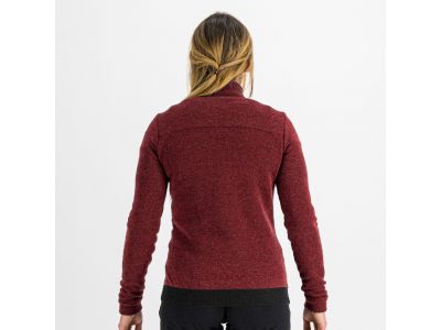 Sportful XPLORE Damen-Fleece-Sweatshirt, bordeaux