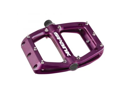 SPANK SPOON 90 platform pedals, purple