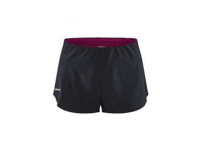 Craft PRO Hypervent Split women&amp;#39;s shorts, black/pink