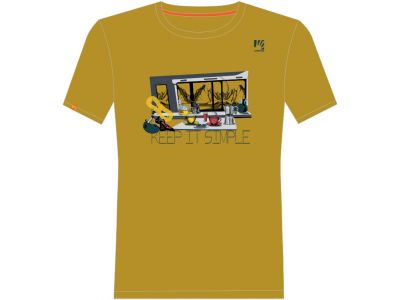 Karpos ANEMONE T-shirt, golden brown