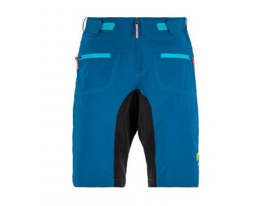 Karpos BALLISTIC EVO women's shorts, blue/black/turquoise