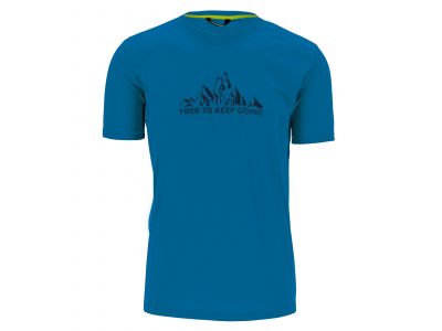T-shirt z nadrukiem Karpos Loma, niebieski