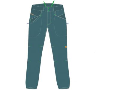 Karpos NOGHERA WINTER trousers blue-green