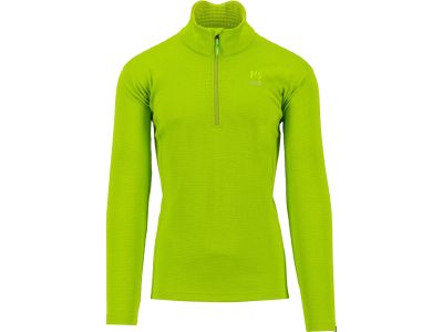 Karpos Pizzocco Half Zip mikina, limetková