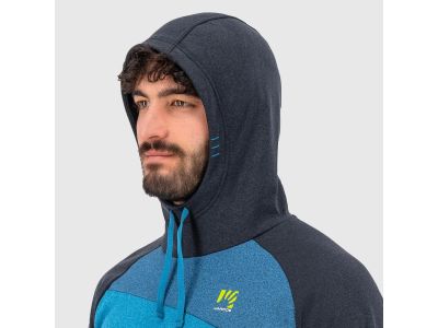 Karpos PRAMPER hoodie, blue/black/ocean