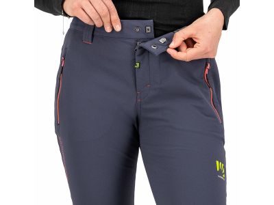 Pantaloni de dama Karpos SAN MARTINO, cerneala/rosu