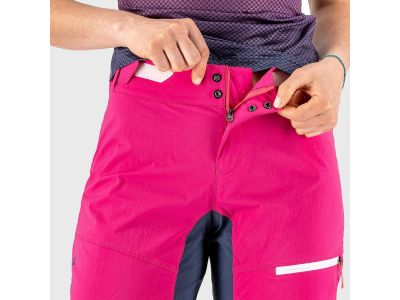 Karpos VAL VIOLA women's shorts, pink/blue