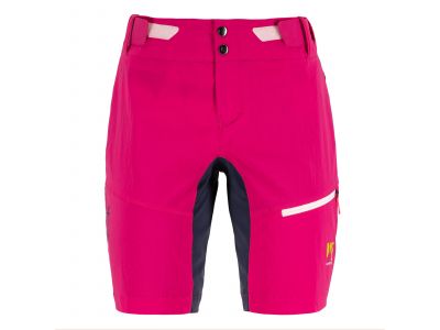 Karpos Damen-Shorts VAL VIOLA, pink/blau