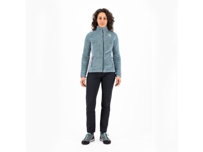 Hanorac de dama din fleece Karpos VERTICE, albastru