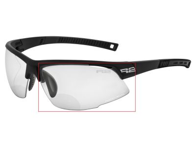 R2 replacement bifocal lenses with +1.5 diopter for Racer AT063 model, photochromic