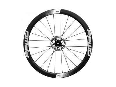 FFWD RYOT44 28&quot; wheel set, FFWD 2:1 hubs, solid axle, carbon, white/black