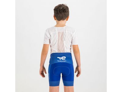 Sportful TotalEnergies Kids gyerek rövidnadrág, kék