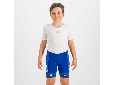 Sportful TotalEnergies Kids gyerek rövidnadrág, kék