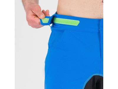 Karpos BALLISTIC EVO Shorts, blau/schwarz/fluo grün