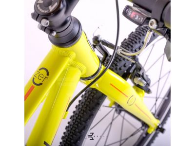 Bicicletă copii Beany Zero microSHIFT 24, galbenă