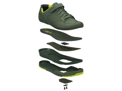Endura MT500 Burner Clipless cycling shoes, forest green